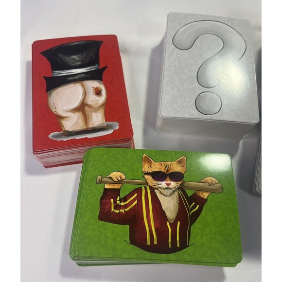 Cool Cats & AssHats Funny Adult Party Game Drinking Party Game Complete - Picture 9 of 11
